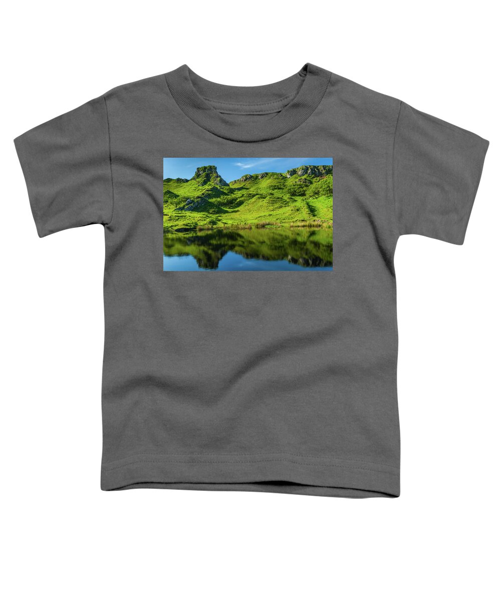Fairy Glen Toddler T-Shirt featuring the photograph Fairy Glen, Isle of Skye by David Ross