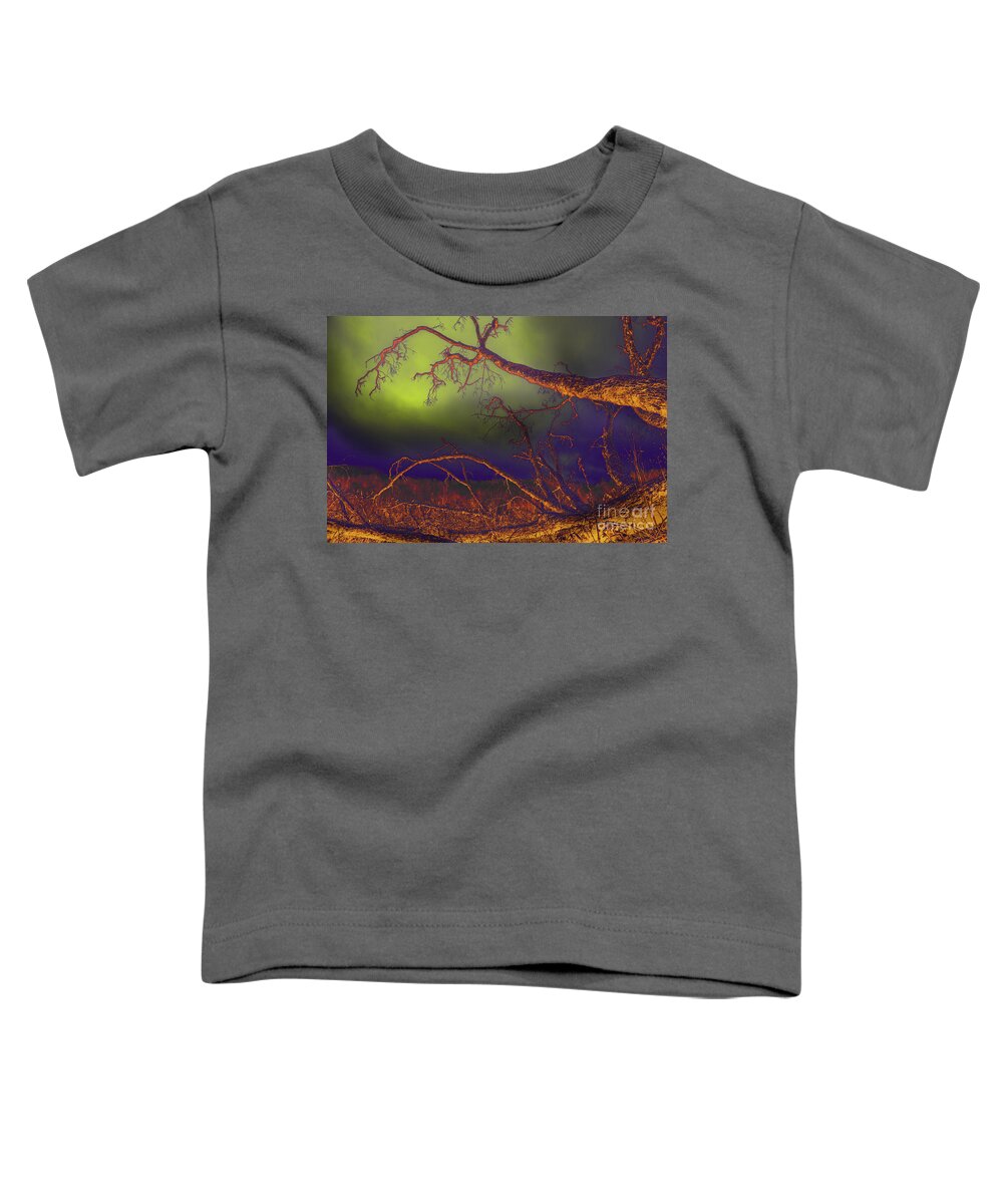 Tree Toddler T-Shirt featuring the photograph Fallen Tree by Mike Eingle
