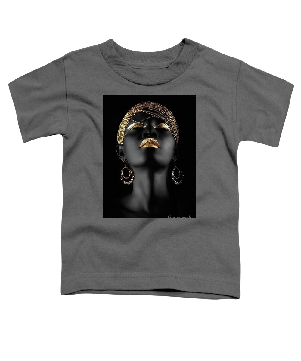 Dance Toddler T-Shirt featuring the painting Female art bbww32 by Gull G