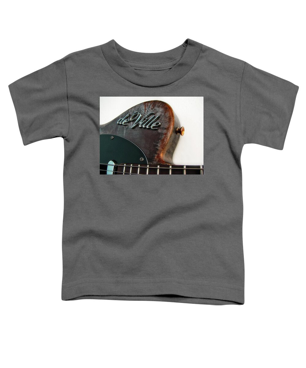 Fender Toddler T-Shirt featuring the photograph Fender Telecaster Custom deVille by Micah Offman