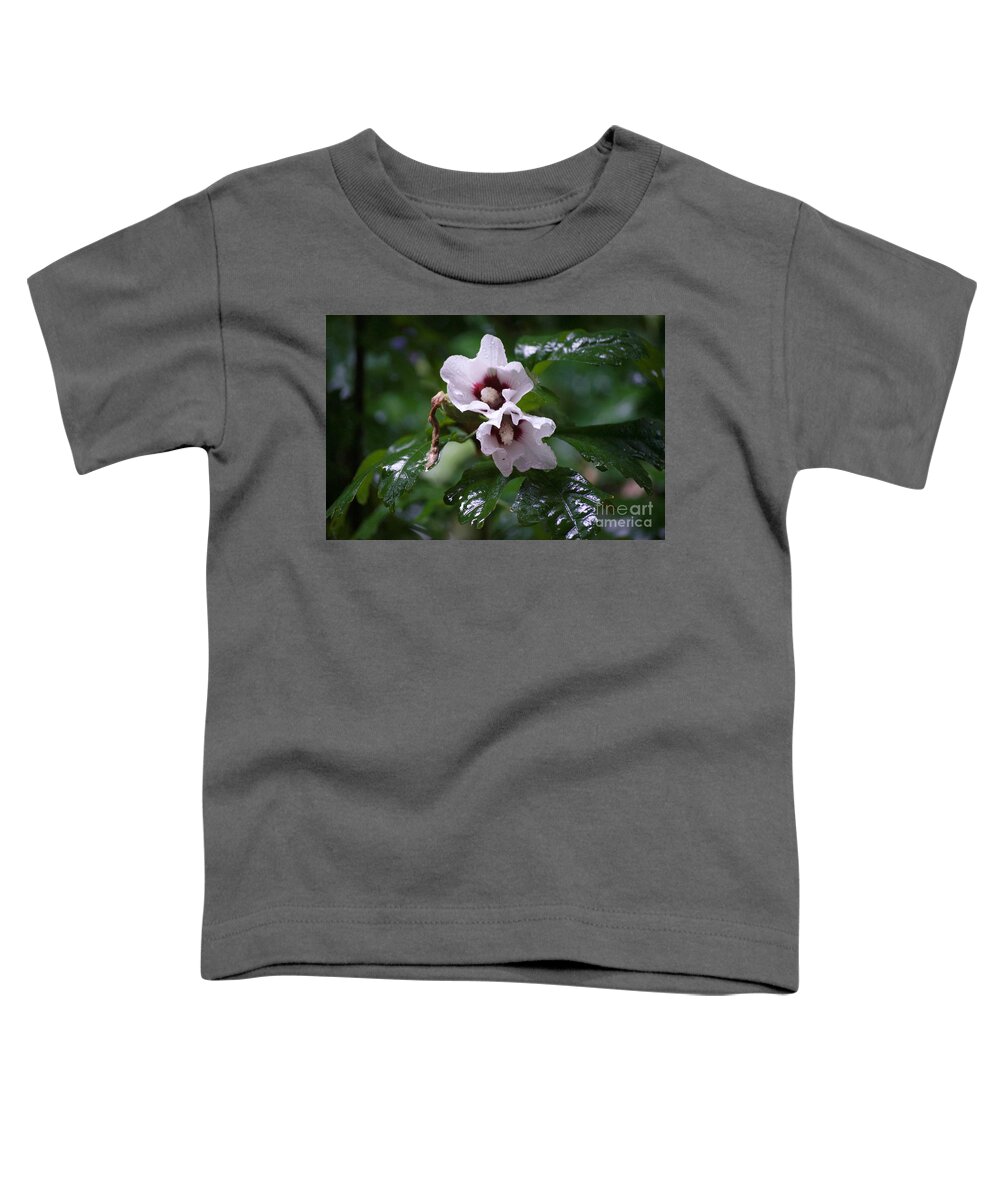 Flowers Toddler T-Shirt featuring the photograph Flowers After The Rain by Aicy Karbstein