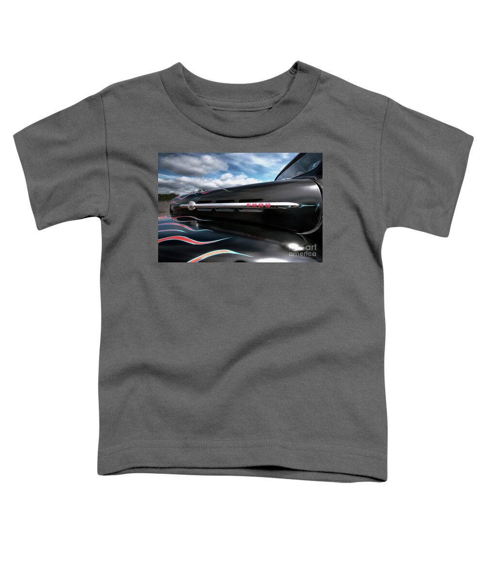 Ford F100 Toddler T-Shirt featuring the photograph Ford F100 View by Arttography LLC