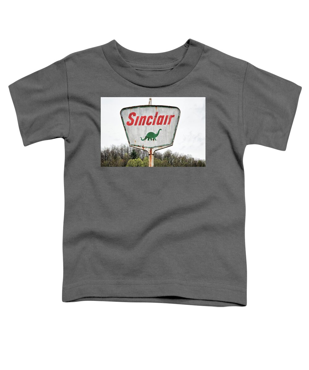 Sinclair Toddler T-Shirt featuring the photograph Fossil Fuel by Chris Buff