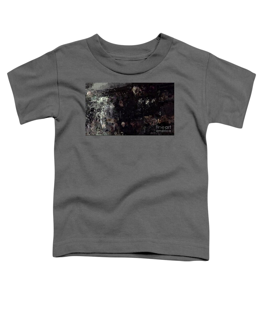 Assembly Toddler T-Shirt featuring the painting From the Past by Matteo TOTARO