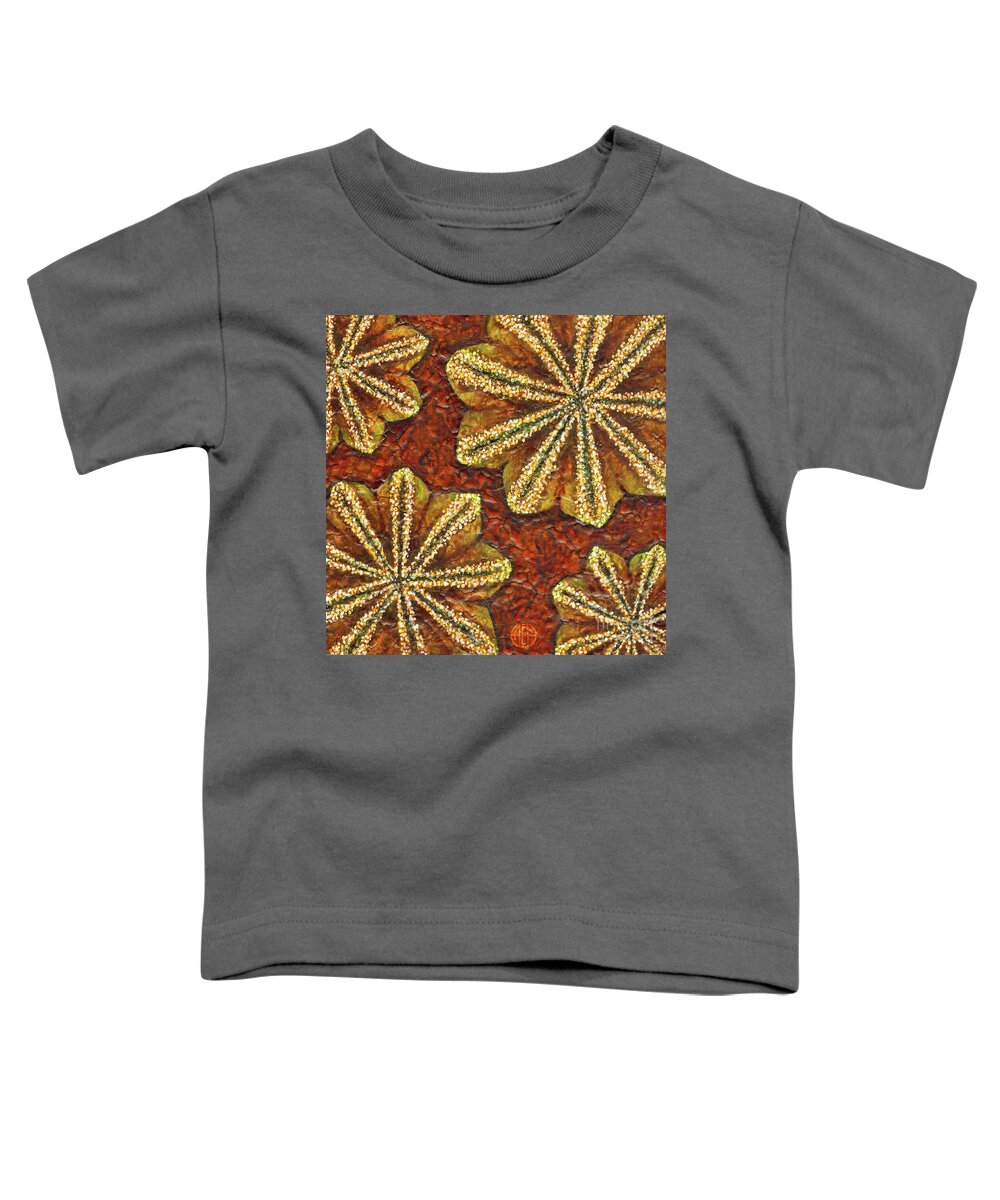 Garden Toddler T-Shirt featuring the painting Garden Room 27 by Amy E Fraser