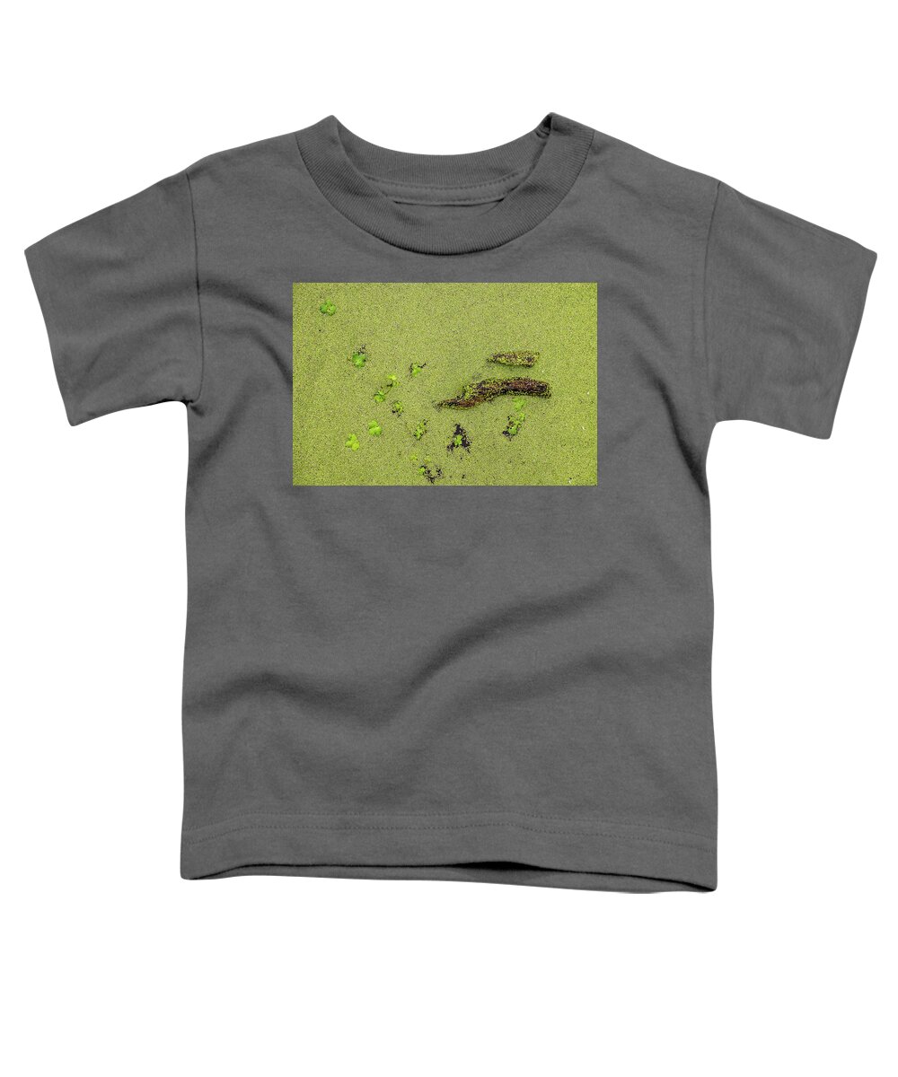 Texas Wildflowers Toddler T-Shirt featuring the photograph Green Mat by Johnny Boyd
