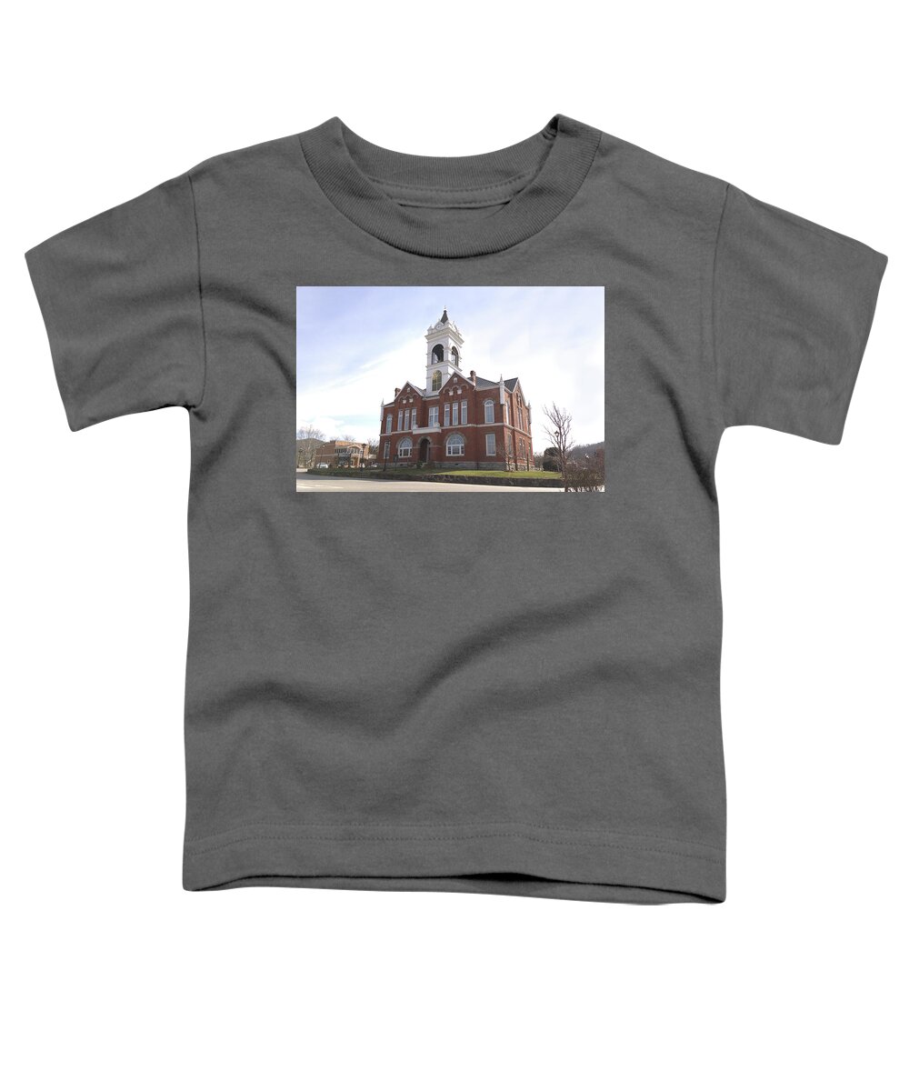 Union County Toddler T-Shirt featuring the photograph Historic Union County Courthouse 2019 by Joe Duket