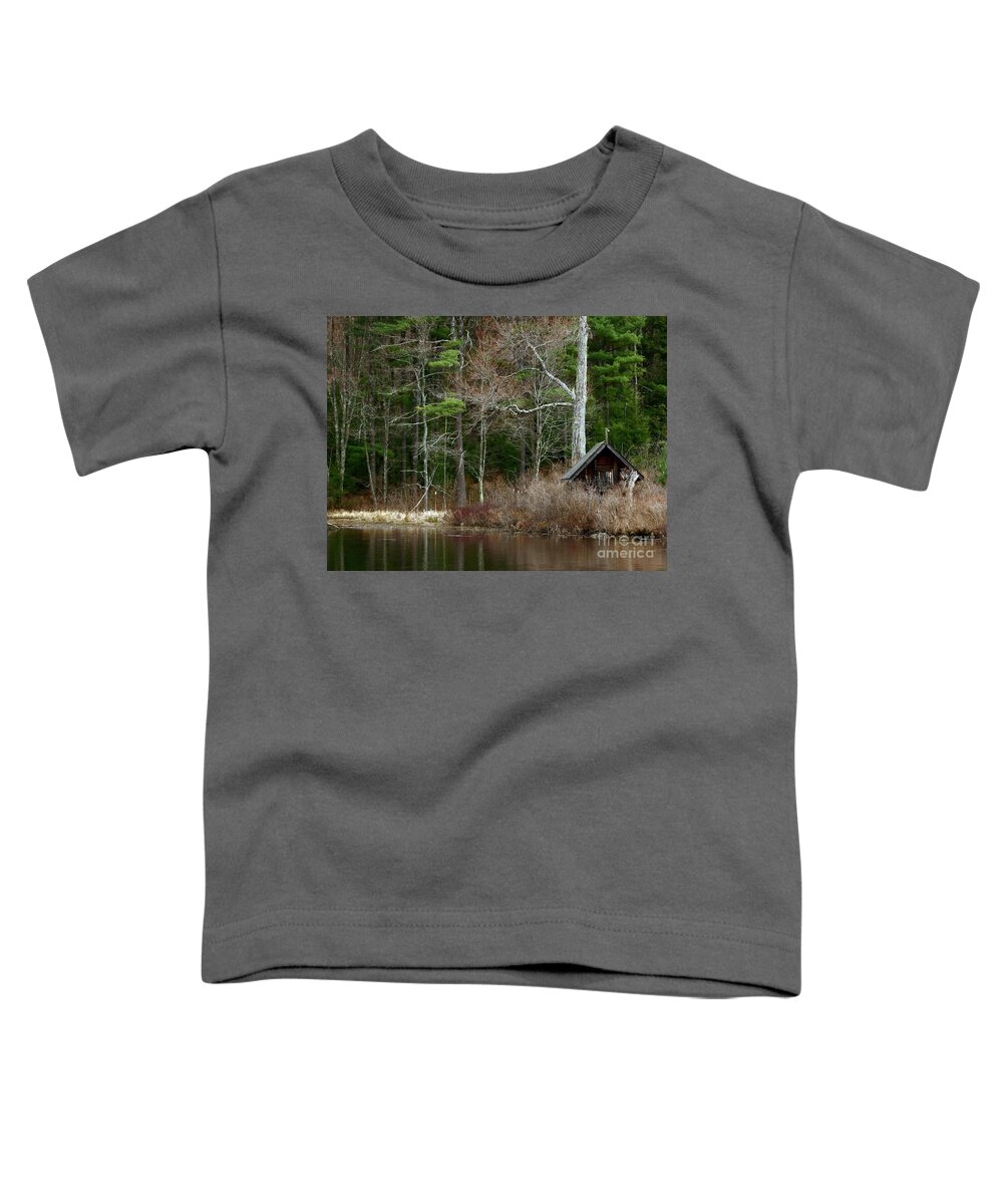 Marcia Lee Jones Toddler T-Shirt featuring the photograph Hobbits House #3 by Marcia Lee Jones