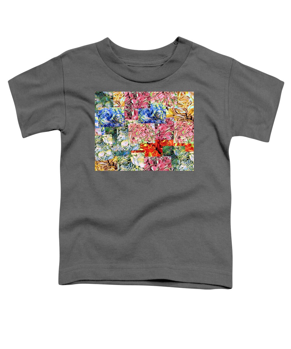 Hydrangea Toddler T-Shirt featuring the photograph Hydrangea Petals by Janice Drew