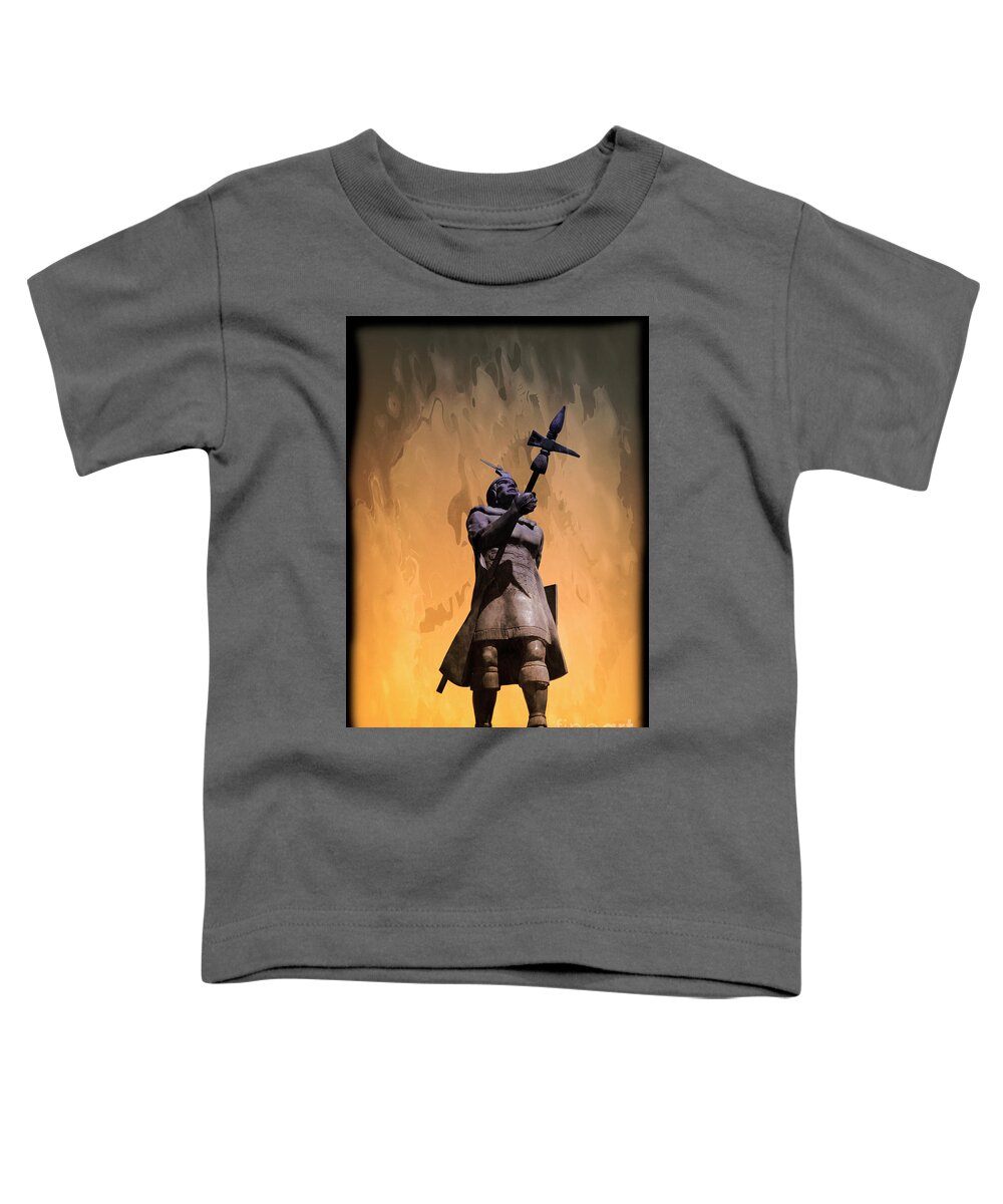 Inca Toddler T-Shirt featuring the photograph Inca King Huayna Capac VI by Al Bourassa