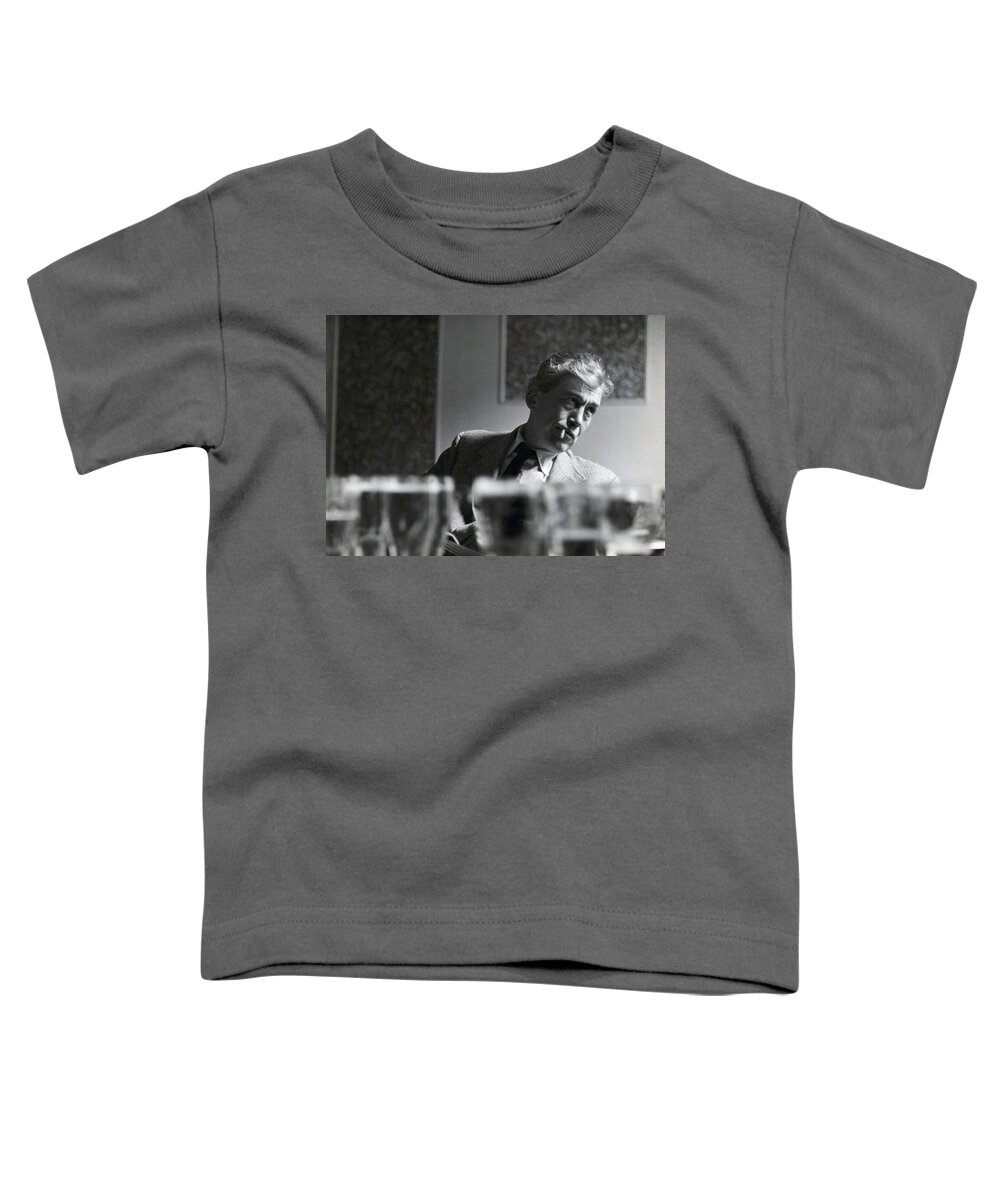 Actor Toddler T-Shirt featuring the photograph John Huston by Tom Hollyman