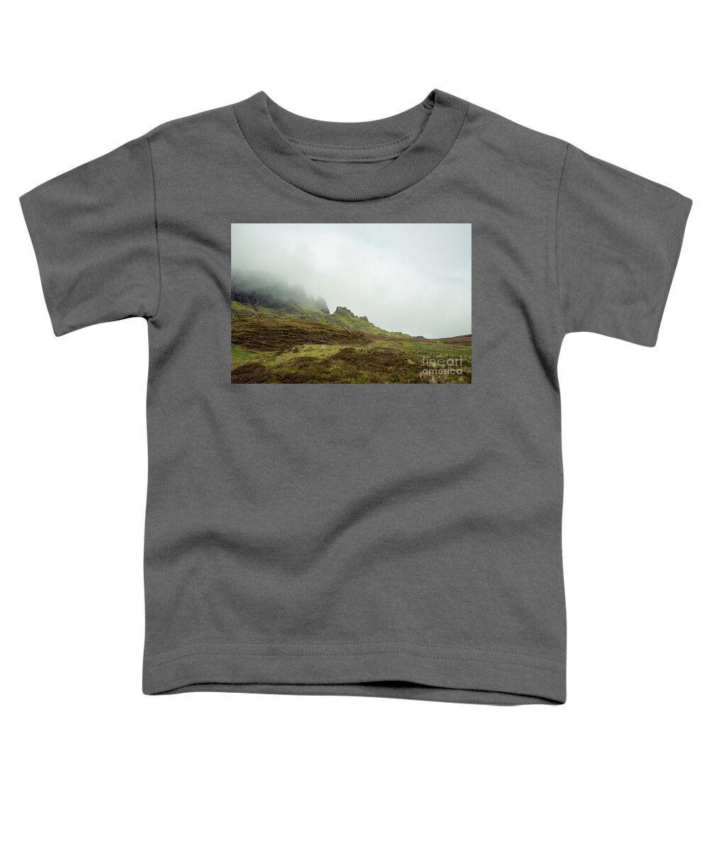 Quiraing Toddler T-Shirt featuring the photograph Journey to the Quiraing by Amy Lyon Smith