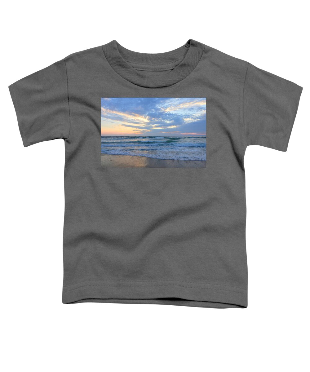 Obx Sunrise Toddler T-Shirt featuring the photograph July 27 2019 Sunrise by Barbara Ann Bell