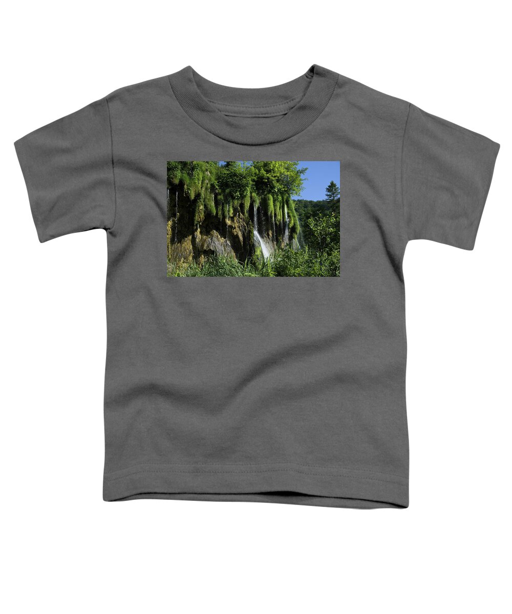 Travel Toddler T-Shirt featuring the photograph Just Drop By Drop by Lucinda Walter