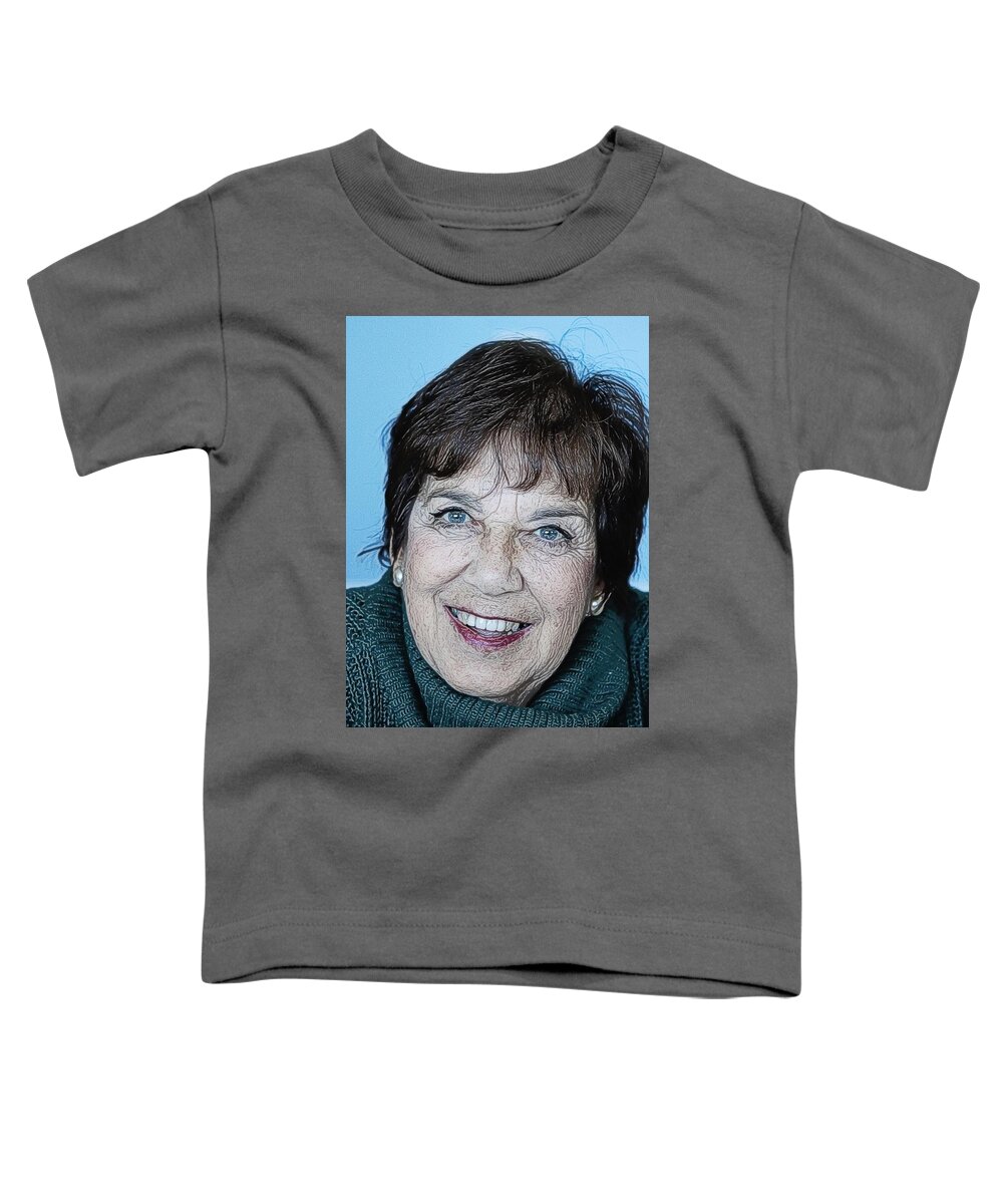 Photoshopped Image Toddler T-Shirt featuring the digital art Kathleen by Steve Glines