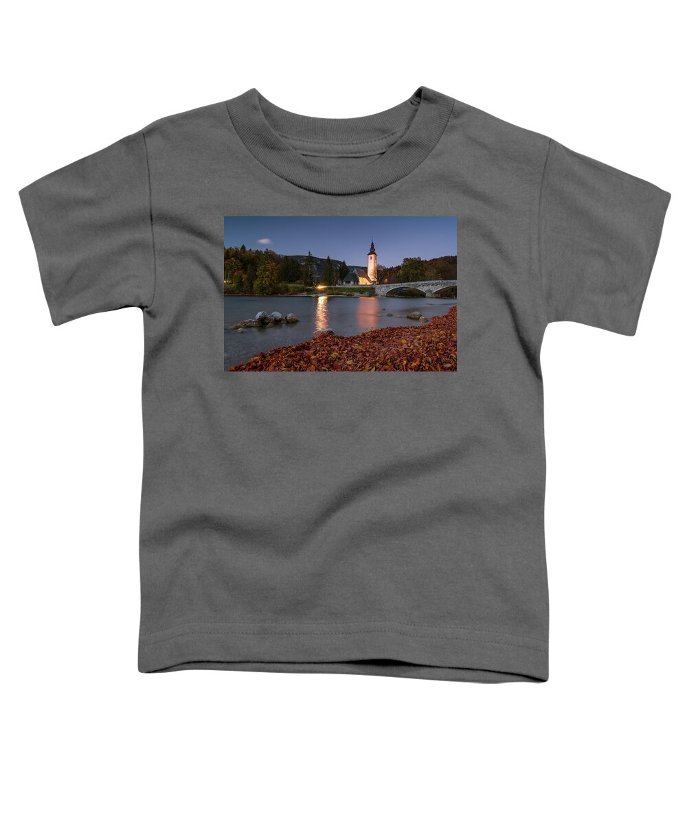 Bohinj Toddler T-Shirt featuring the photograph Lake Bohinj I by Elias Pentikis