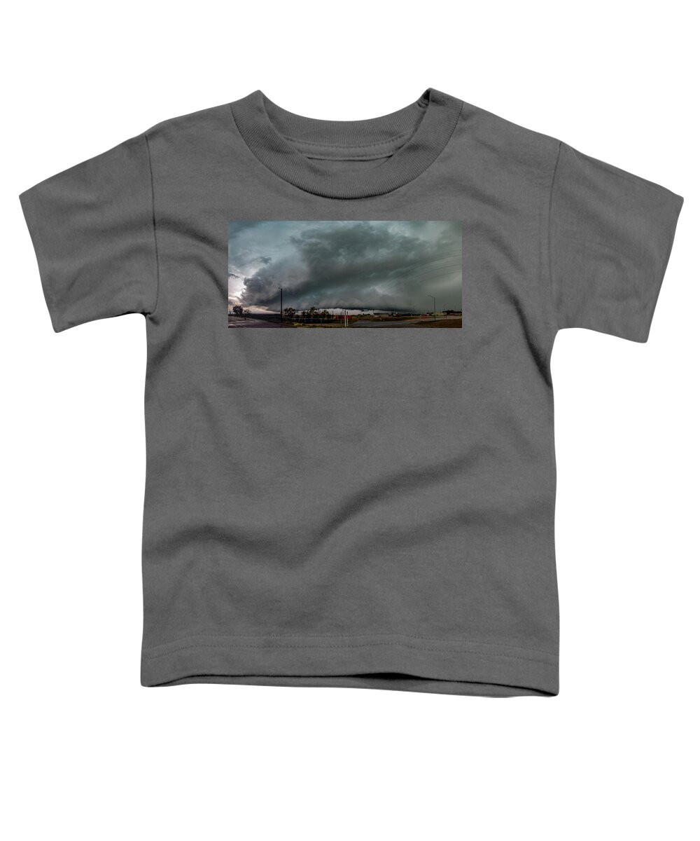 Nebraskasc Toddler T-Shirt featuring the photograph Last August Storm Chase 059 by Dale Kaminski
