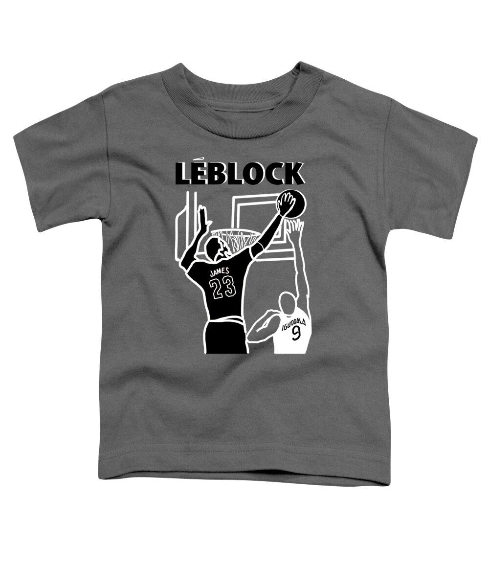 Leblock Toddler T-Shirt featuring the digital art Leblock by Robert Yaeger