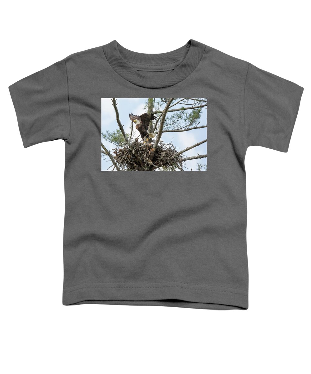  Toddler T-Shirt featuring the photograph Lift Off by Doug McPherson