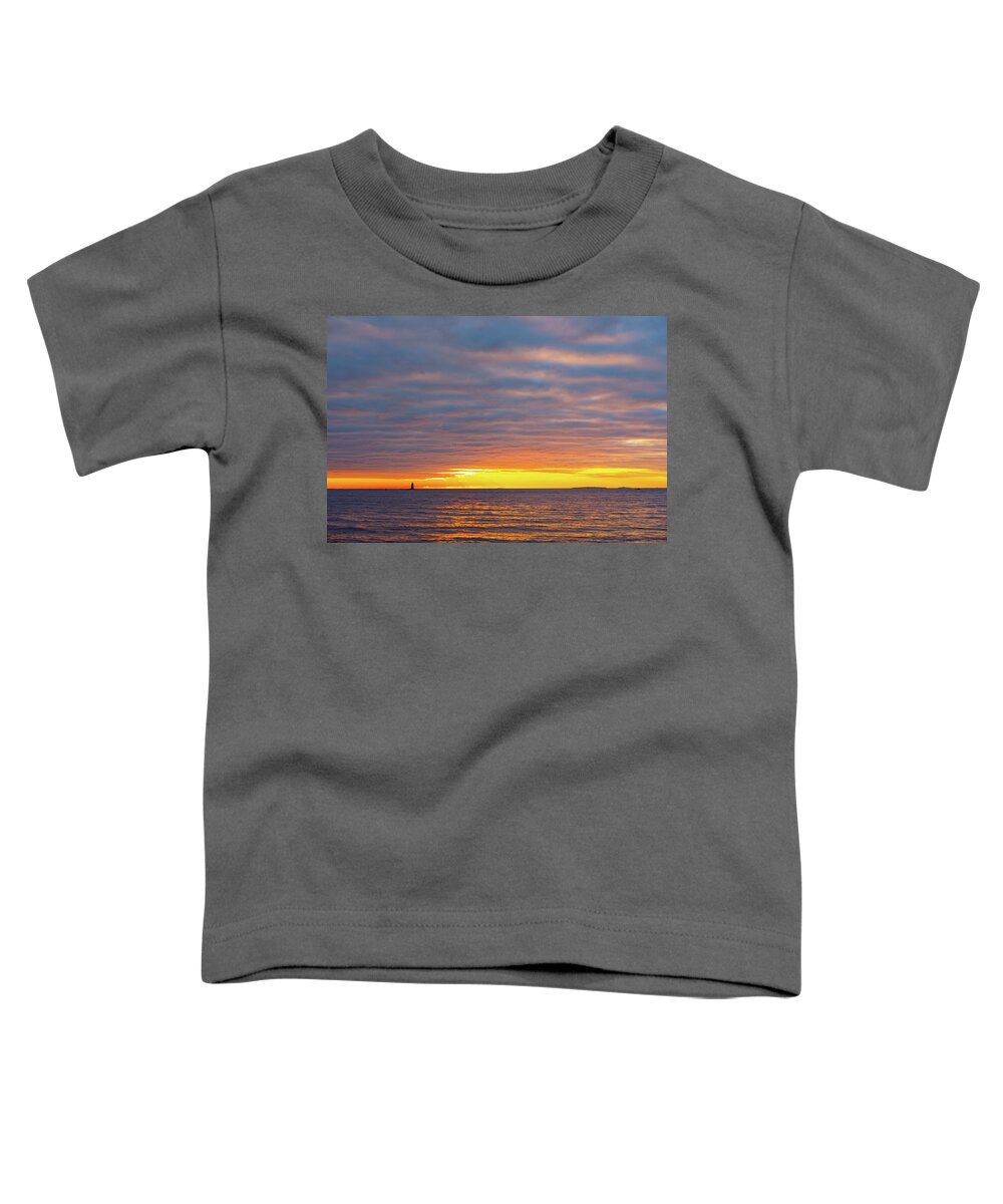 New Hampshire Toddler T-Shirt featuring the photograph Light On The Horizon by Jeff Sinon
