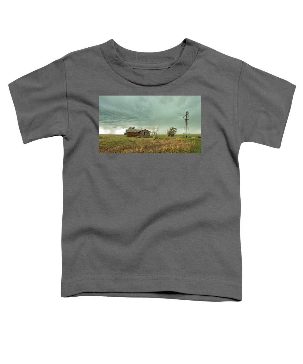 Colorado Toddler T-Shirt featuring the photograph Lonely by Laura Hedien