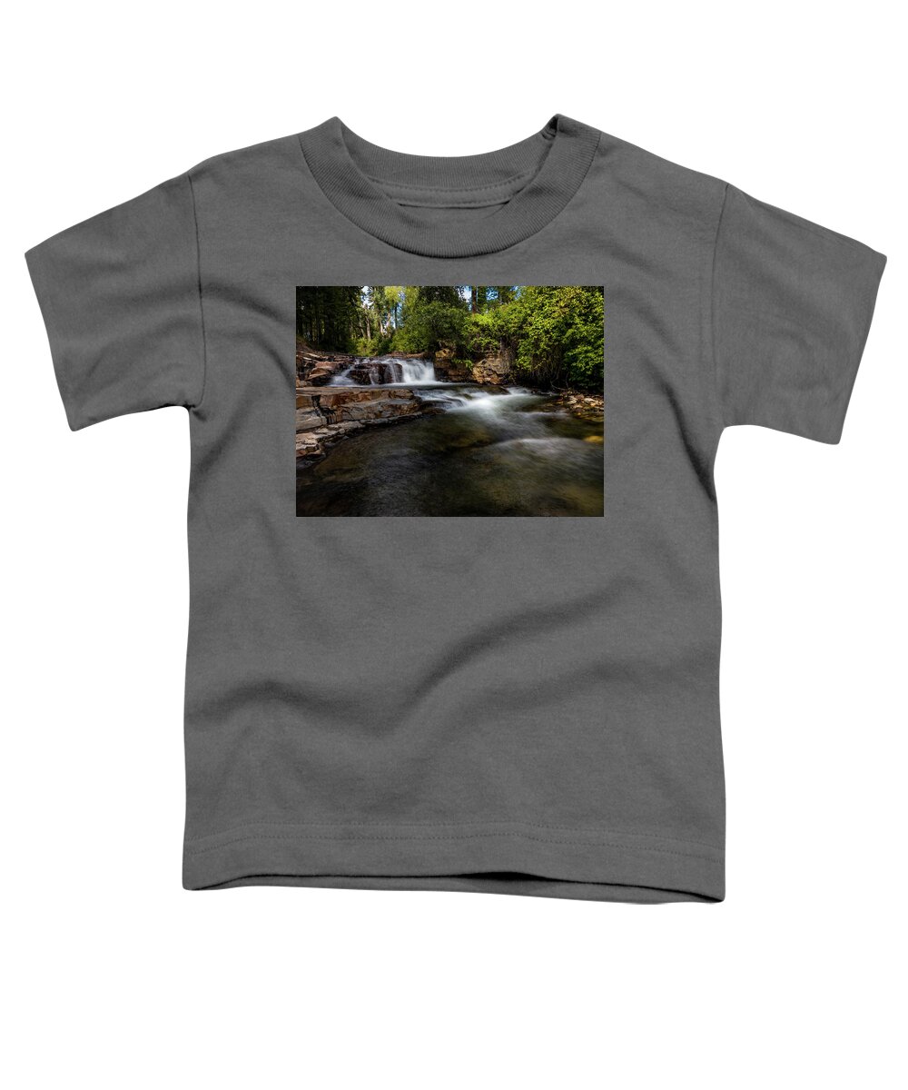 Mark Creek Toddler T-Shirt featuring the photograph Mark Creek by Thomas Nay