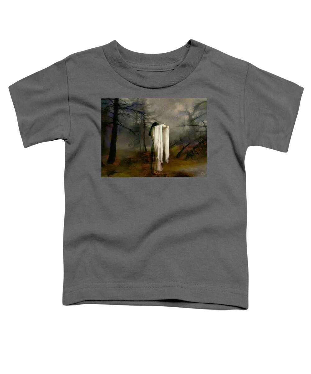 Landscape Toddler T-Shirt featuring the digital art Meeting the morning light by Gun Legler