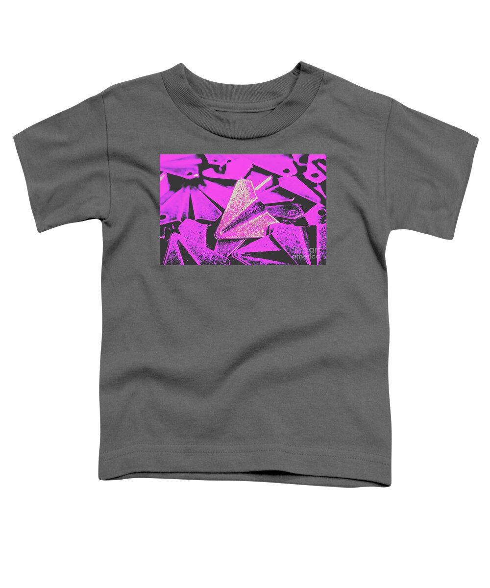 Transport Toddler T-Shirt featuring the photograph Metal wings by Jorgo Photography