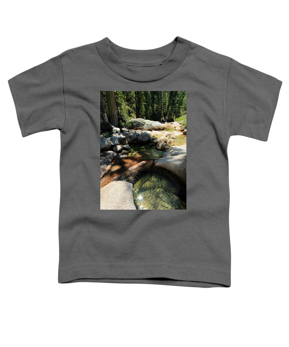 Sekani Toddler T-Shirt featuring the photograph Morning Light Flow by Sean Sarsfield