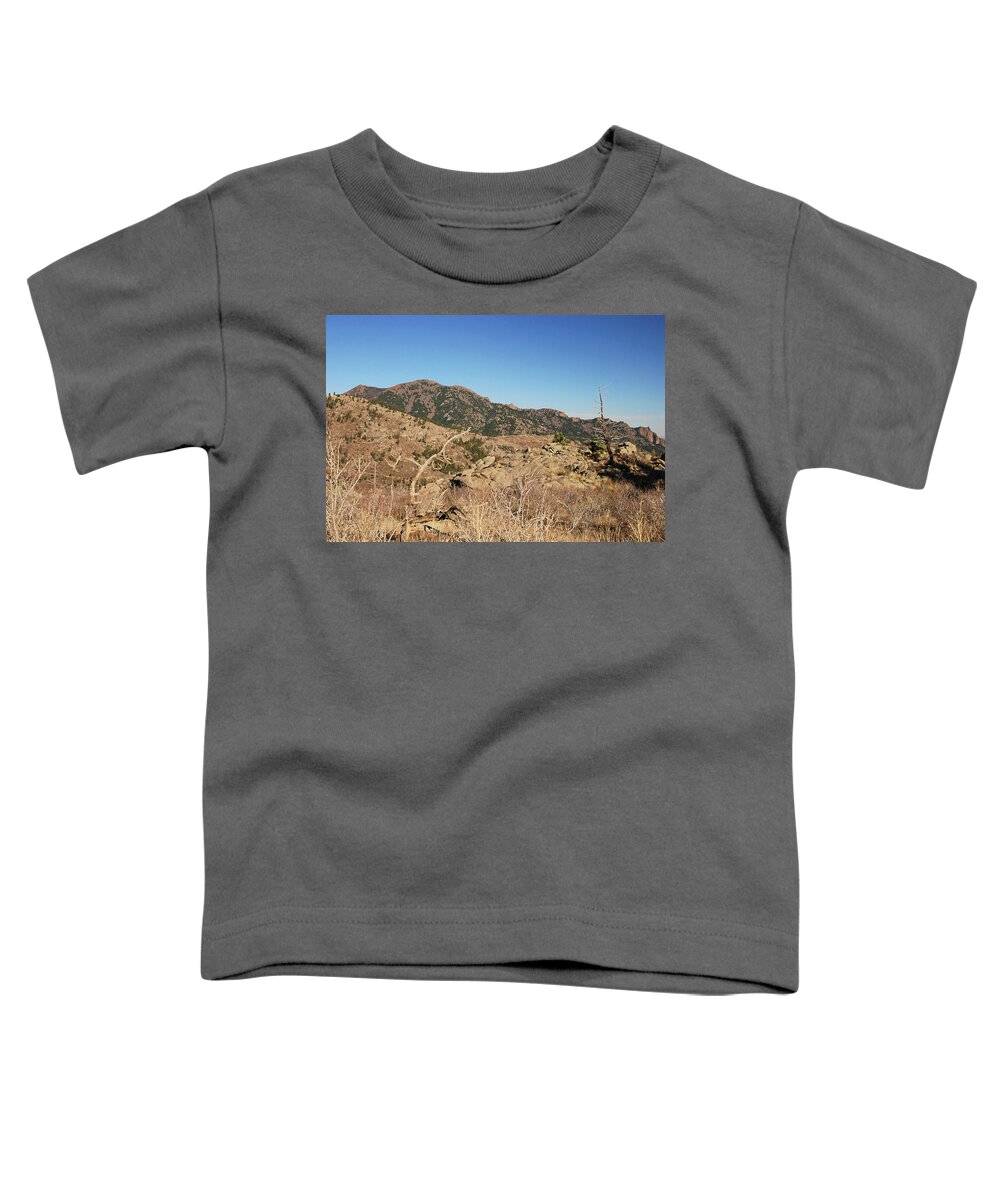Mountains Toddler T-Shirt featuring the photograph Mountain Landscape 2 by Angie Tirado