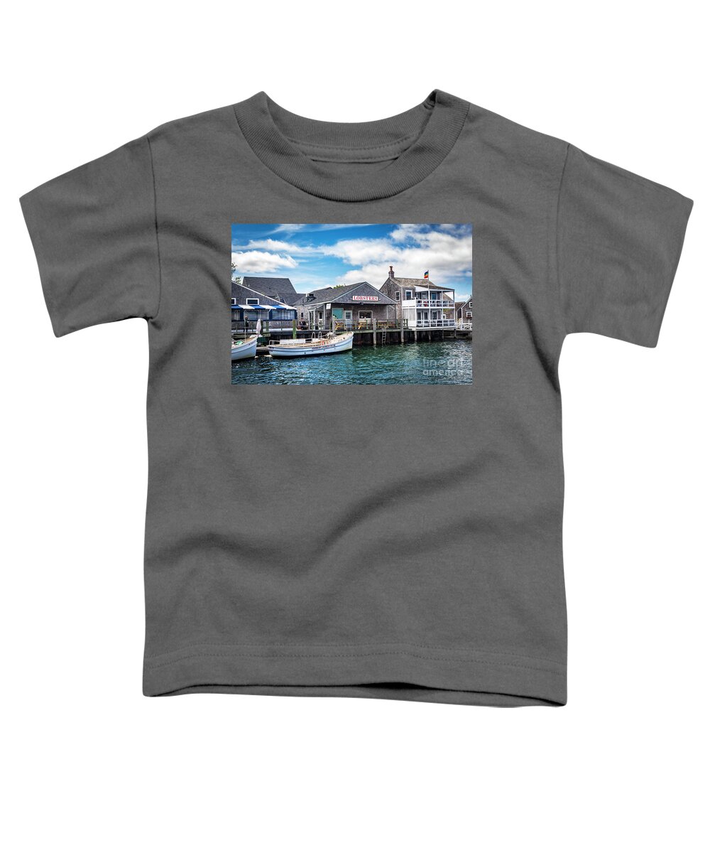 Nantucket Toddler T-Shirt featuring the photograph Nantucket Harbor Series 7126 by Carlos Diaz