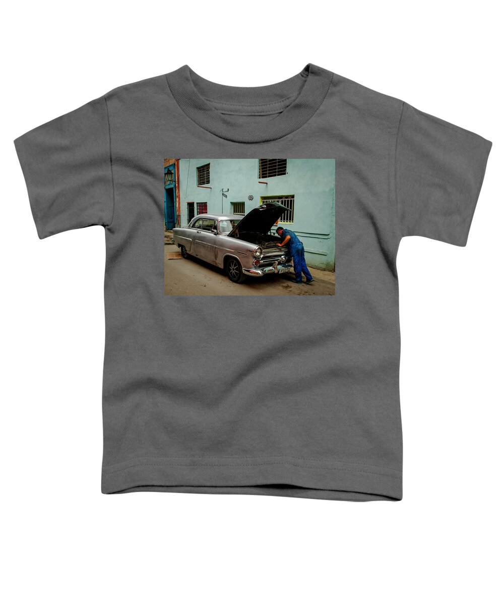 Tourism Toddler T-Shirt featuring the photograph Never Done by Laura Hedien