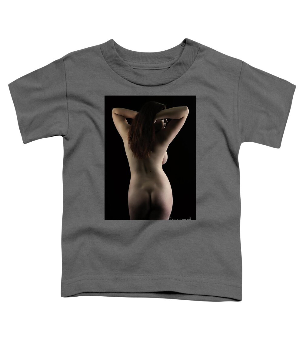 Girl Toddler T-Shirt featuring the photograph Night Curves by Robert WK Clark