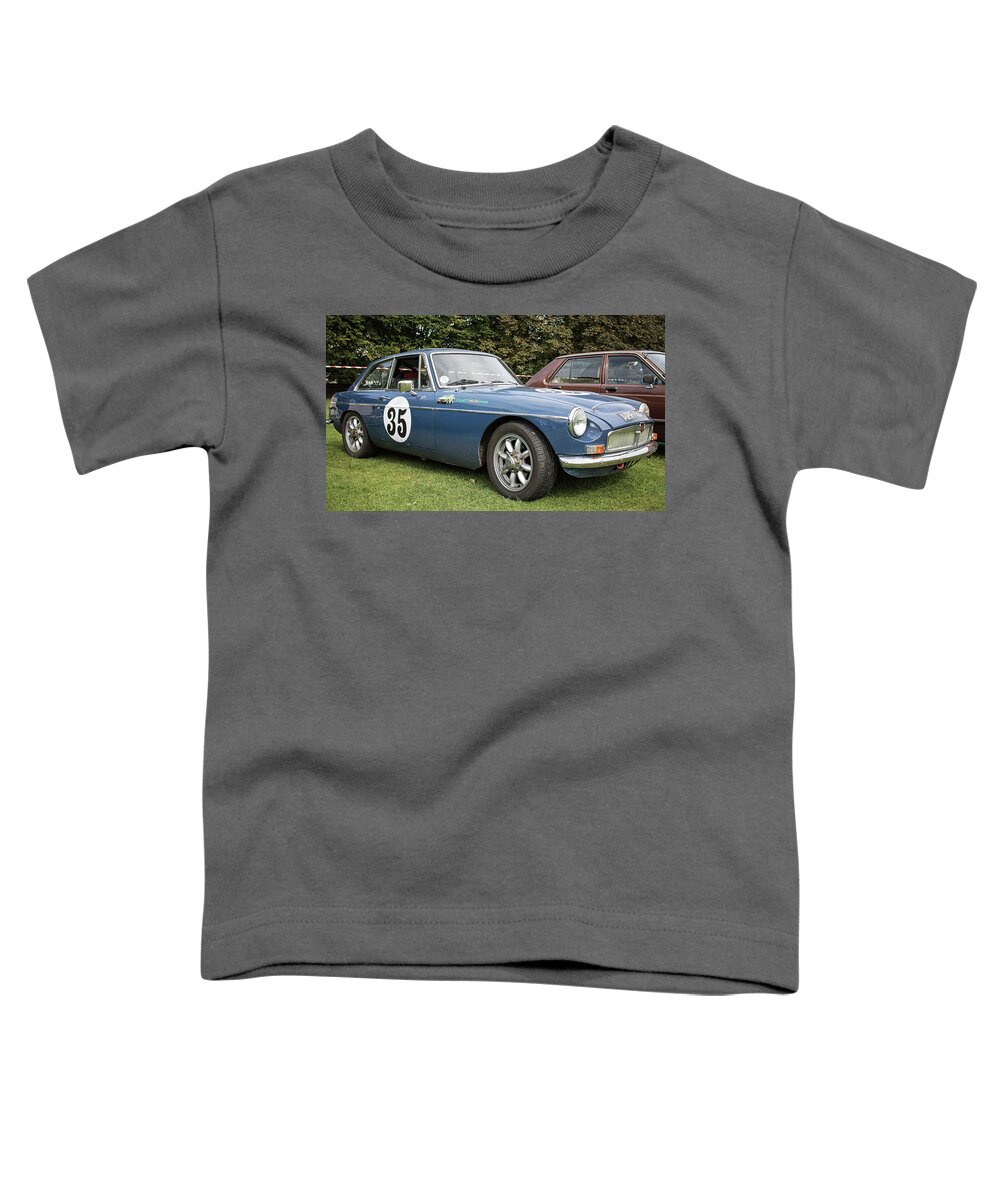 Race Toddler T-Shirt featuring the photograph Number 35 by Martin Newman