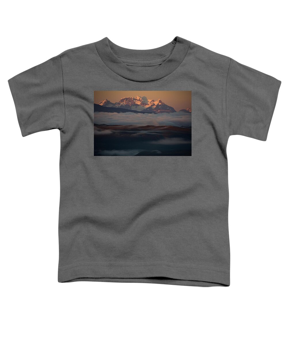 Chile Toddler T-Shirt featuring the photograph Patagonian Twilight by Mark Hunter