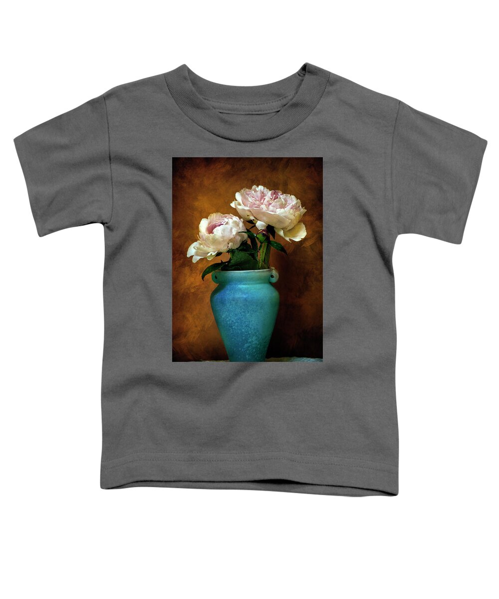 Peonies Toddler T-Shirt featuring the photograph Peonies in Spring by John Rivera