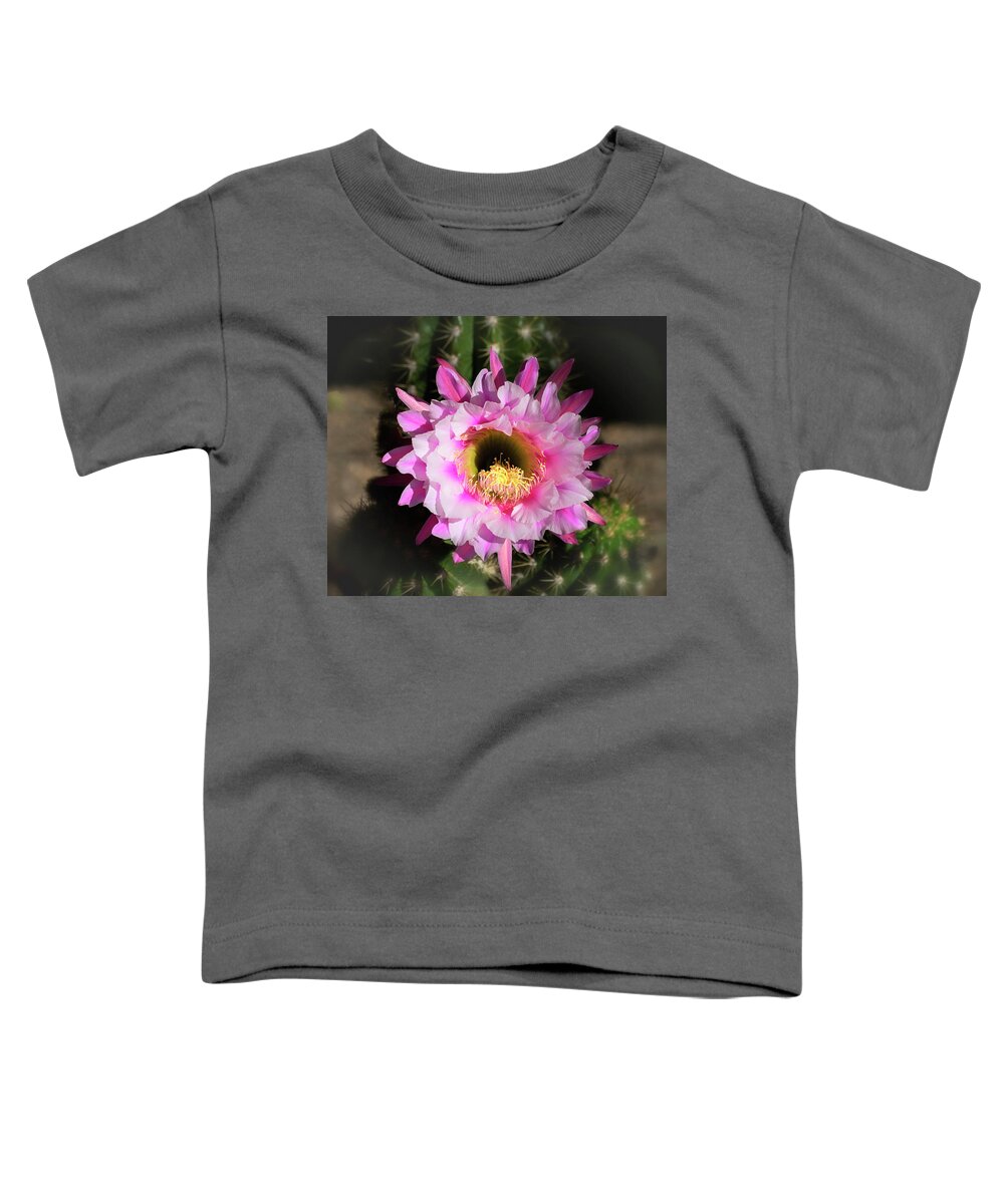 Argentine Giant Toddler T-Shirt featuring the photograph Pink Argentine Giant by Saija Lehtonen