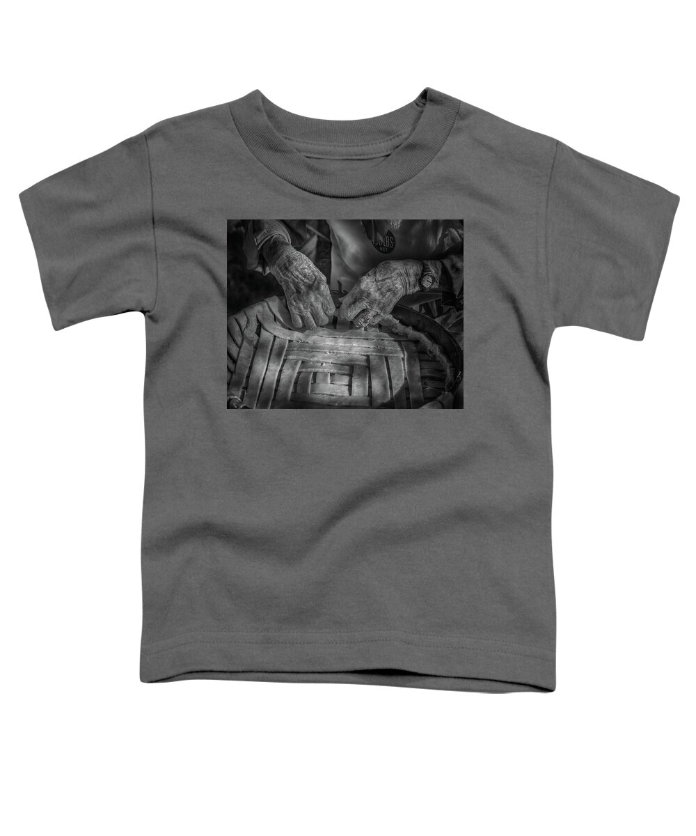 Hands Toddler T-Shirt featuring the photograph Practiced Hands by Harriet Feagin