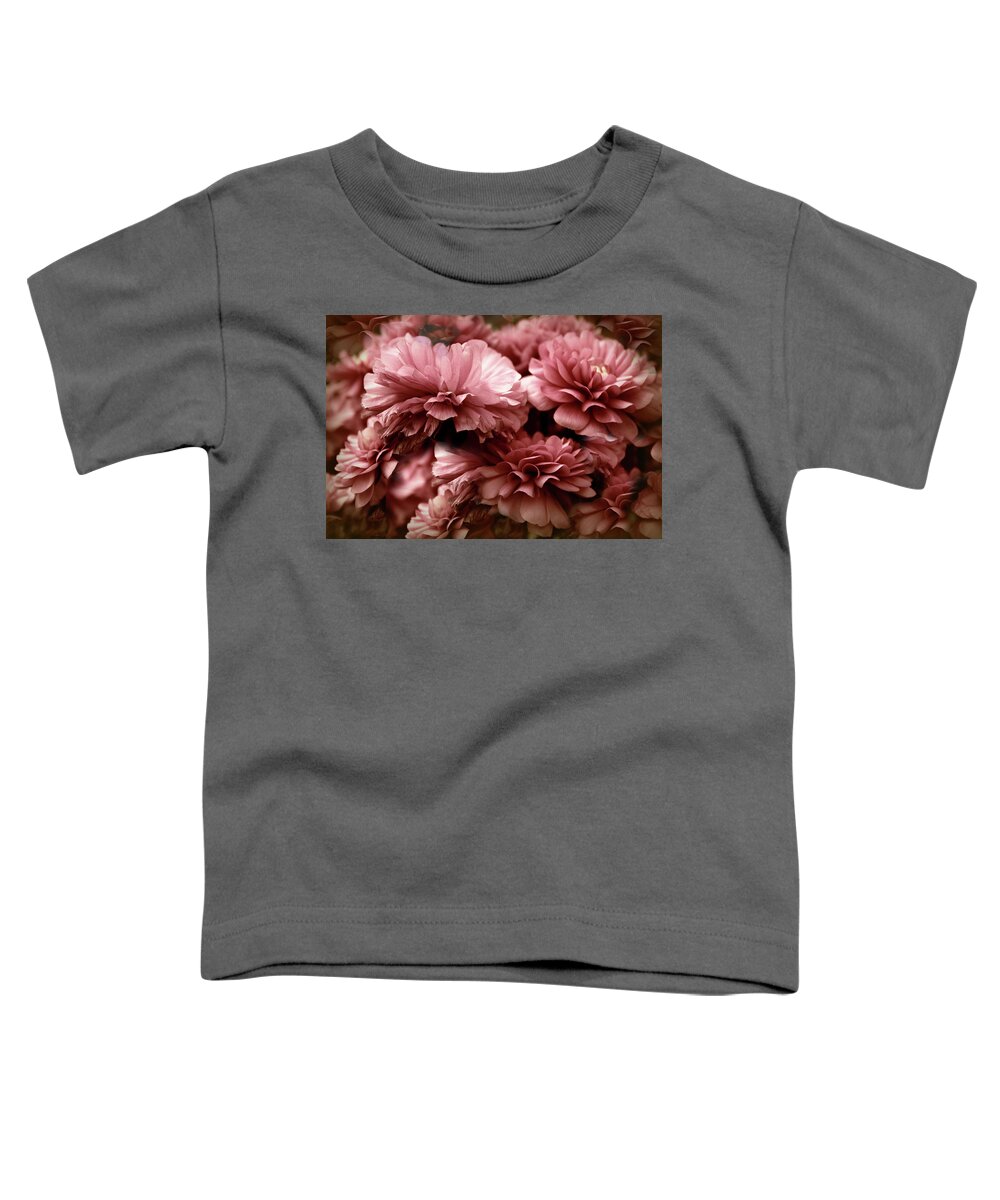 Flowers Toddler T-Shirt featuring the photograph Ranunculus Petal Play by Jessica Jenney