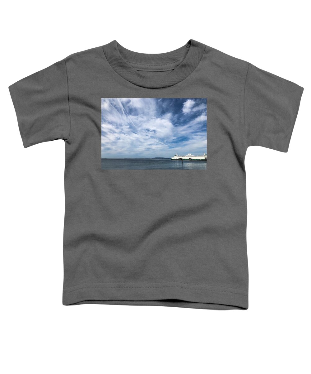 Sea Toddler T-Shirt featuring the photograph Sea Road by Anamar Pictures