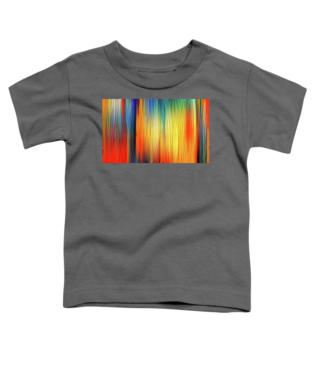 Four Seasons Toddler T-Shirt featuring the painting Shades Of Emotion by Lourry Legarde