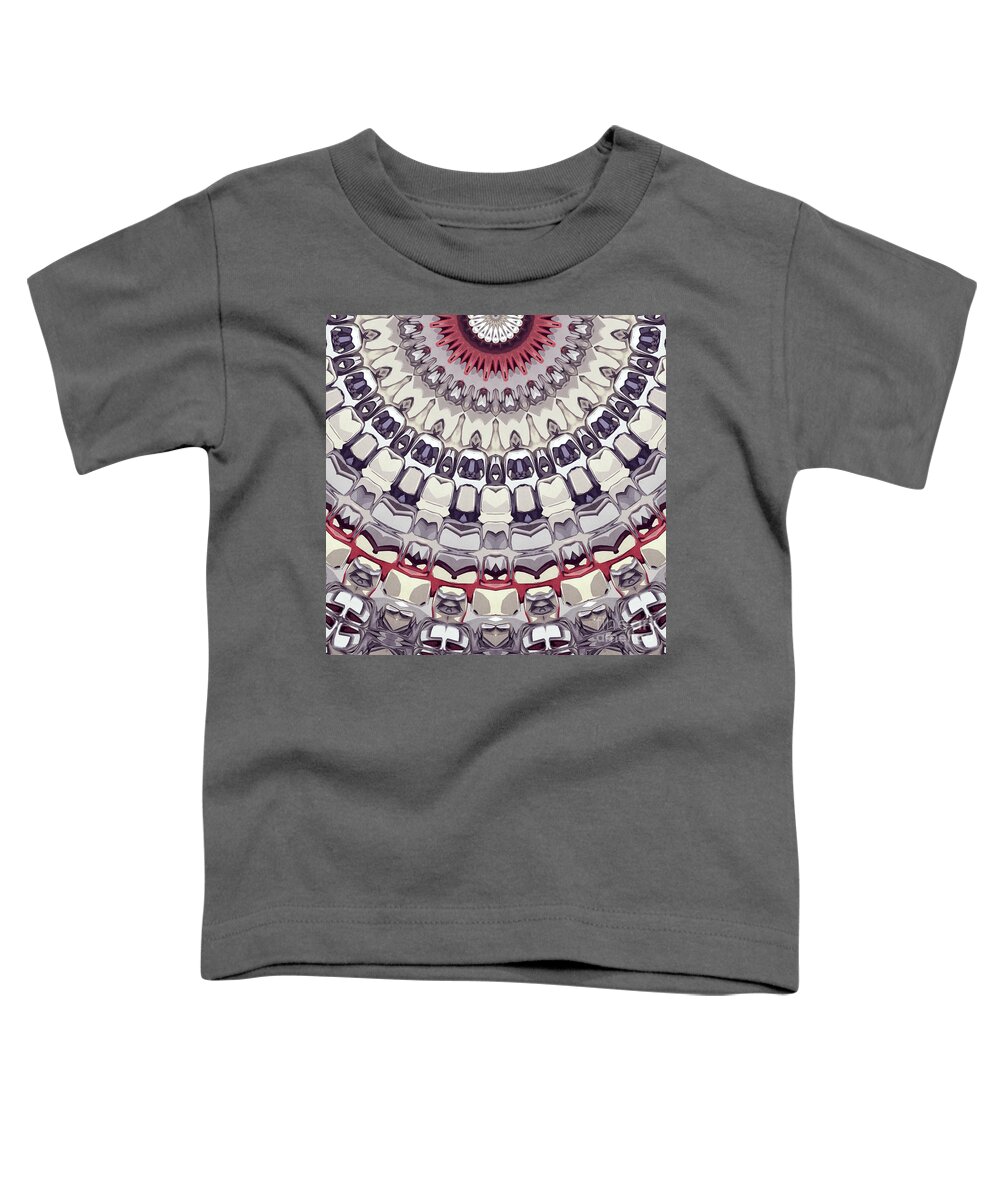 Sun Toddler T-Shirt featuring the digital art Shape of The Sun by Phil Perkins
