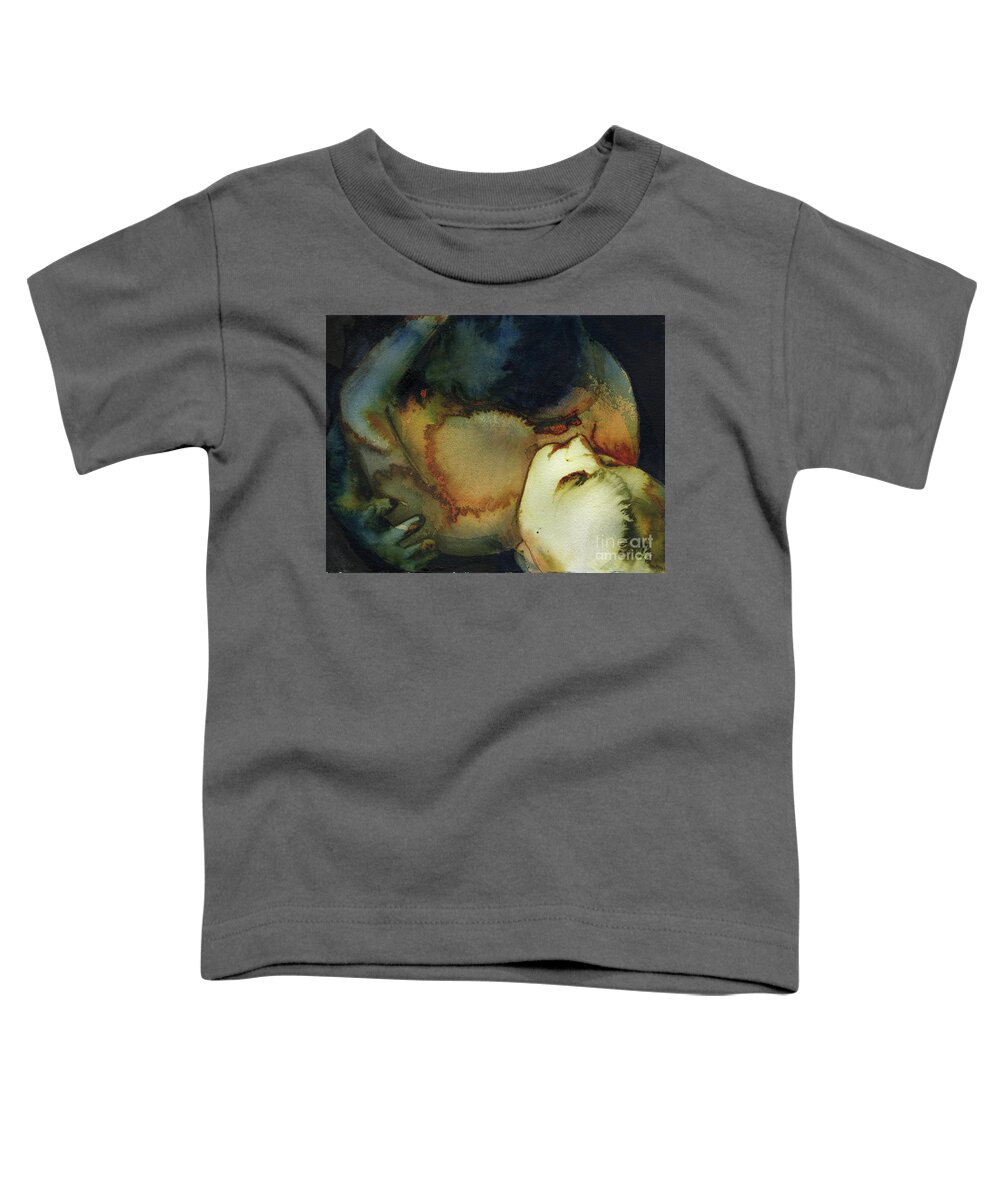 Shelter Toddler T-Shirt featuring the painting Shelter by Graham Dean