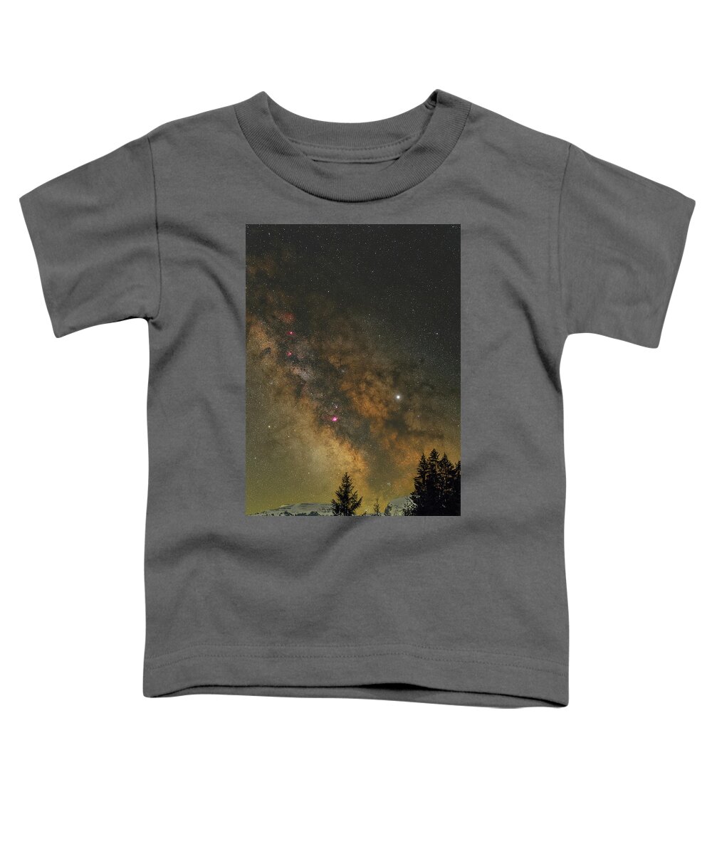 Mountains Toddler T-Shirt featuring the photograph Shining Heart by Ralf Rohner