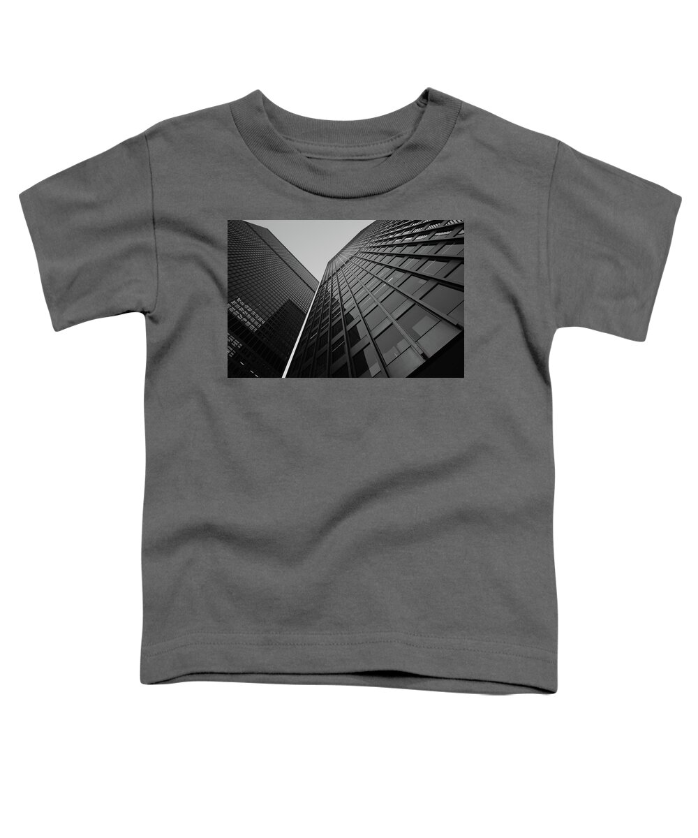 Urban Toddler T-Shirt featuring the photograph Slight Division by Kreddible Trout