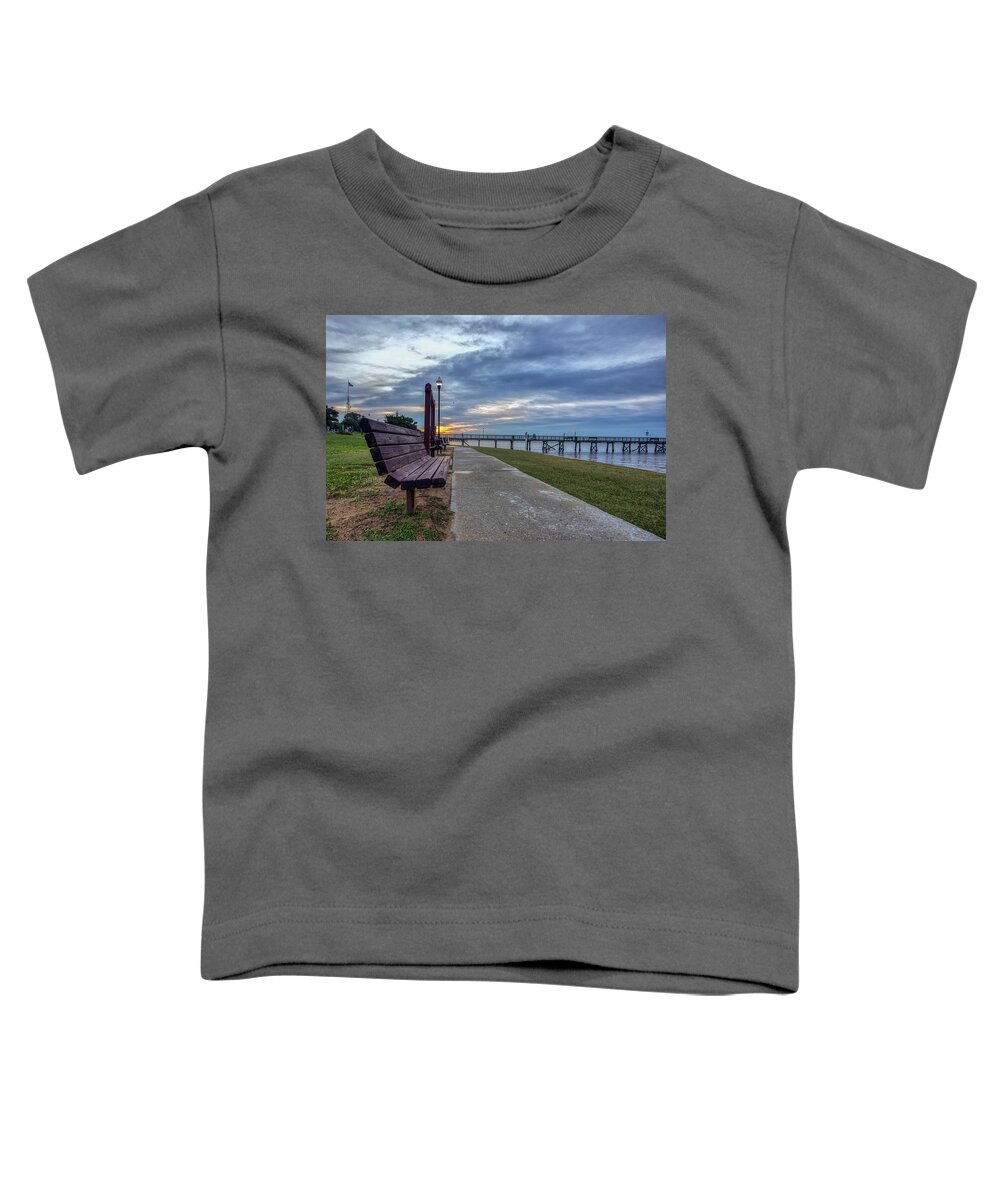 Southport Toddler T-Shirt featuring the photograph Southport Morning by Nick Noble