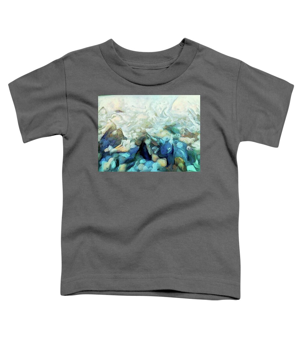 Art Toddler T-Shirt featuring the digital art St. Louis by Jeff Iverson