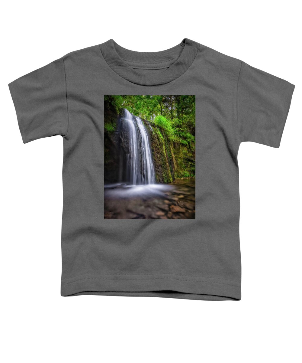 Waterfall Toddler T-Shirt featuring the photograph Stephens Falls by Brad Bellisle
