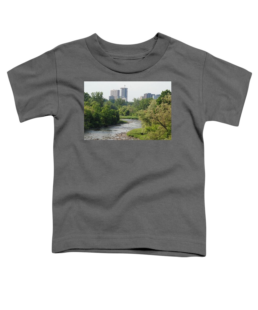 Cities Toddler T-Shirt featuring the photograph Suburban City by Ee Photography