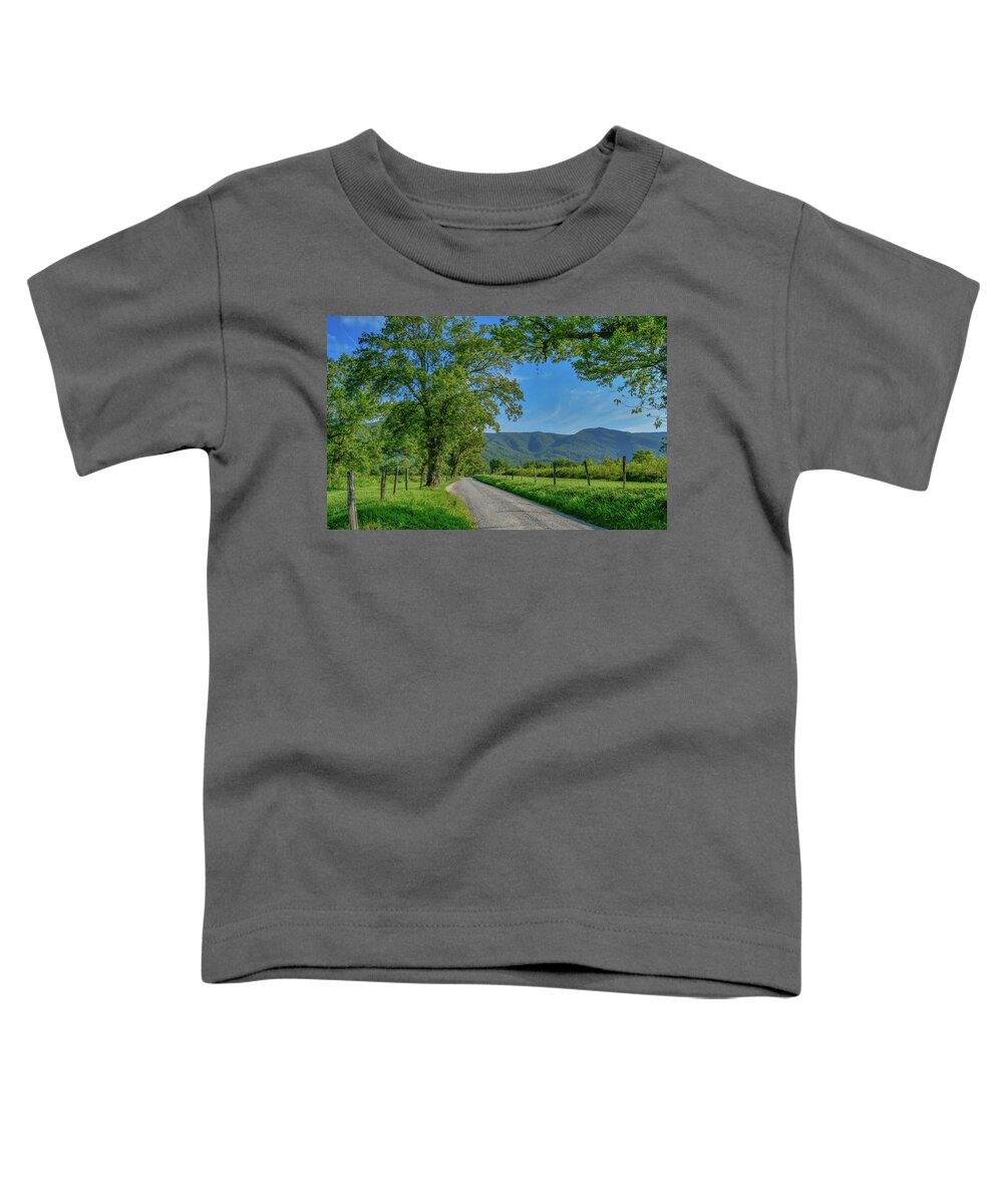  Toddler T-Shirt featuring the photograph Summer in the Cove by Marcy Wielfaert